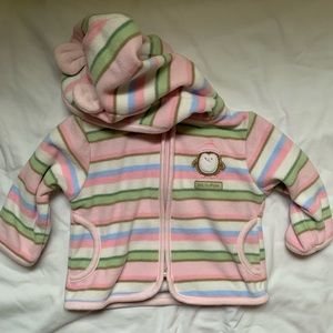 Carter’s 6 month zippered jacket fleece like material